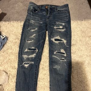 Super stretch american eagle jeans